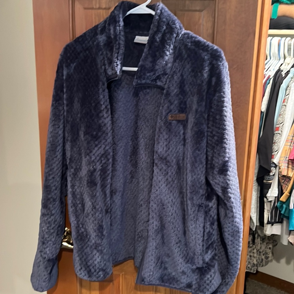 Columbia zip up sweatshirt